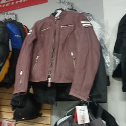 Female Motorcycle Leather Jacket Brand New Joe Rocket Size Large Special Deal $199
