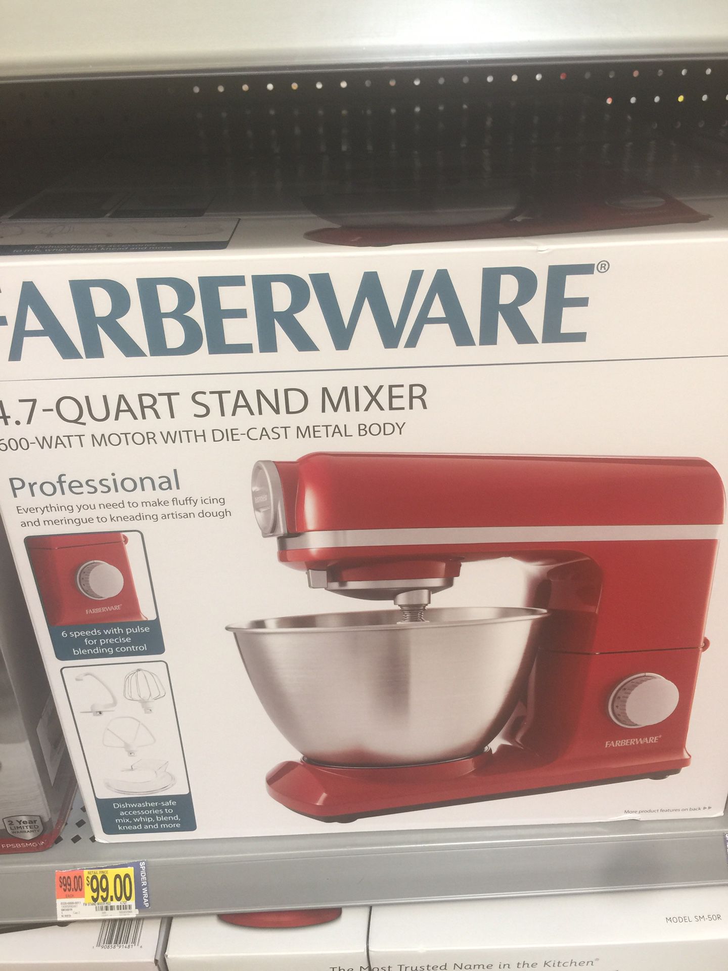 farberware 4.7 quart stand mixer 600watts for Sale in Rialto, CA - OfferUp