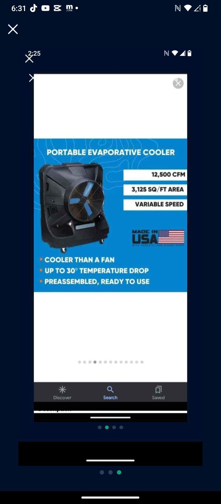 Swamp Cooler Portable For Warehouse Bodegas Negocios