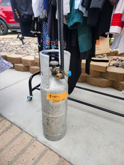 Aluminum propane tank