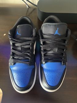 Jordan 1 Low Alternate Royal Toe 9.5