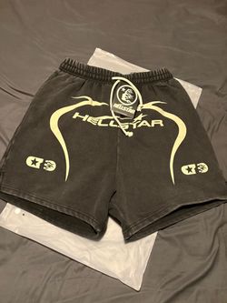 Hellstar Graphic Shorts with Tags
