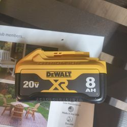 DeWalt 8ah Battery 