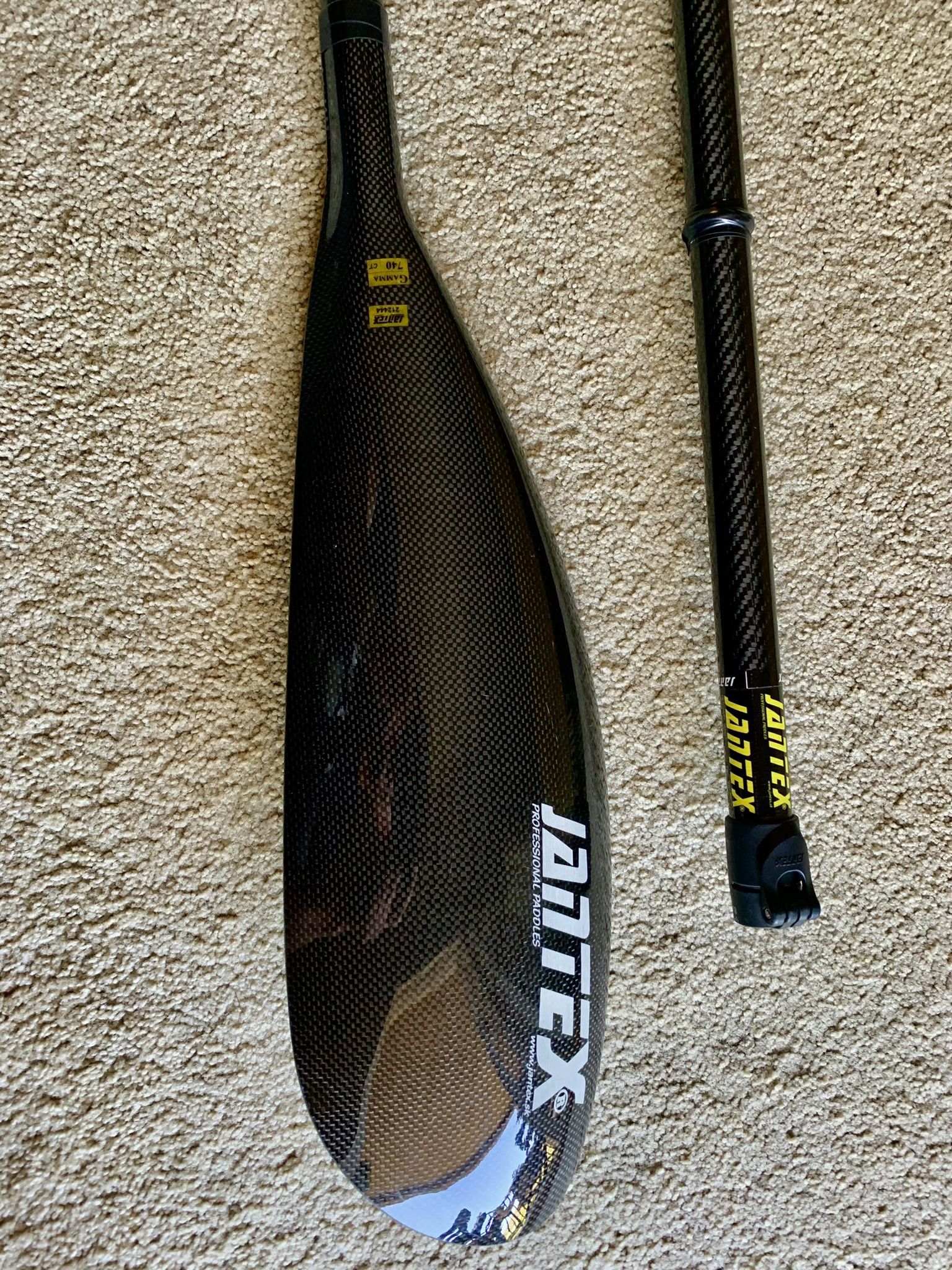 Kayak Surfski Paddle Jantex Gamma