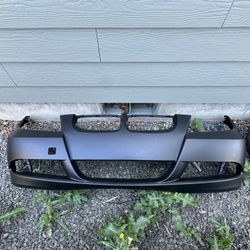 BMW E90 Front Bumper And Headlights 