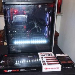 Star Wars Custom Build Gaming PC Desktop Computer Darth Vader Sith

