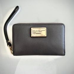 Marc By Marc Jacobs Grey Leather Wallet