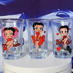 Betty Boop Shot Glass