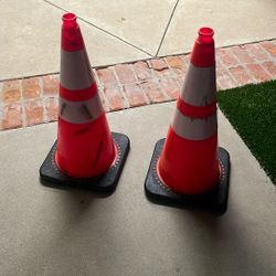 Large traffic cones