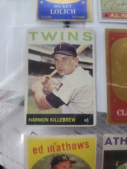 1964 TOPPS HARMON KILLEBREW HOF RC