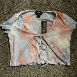 Tie-Dye Crop Top