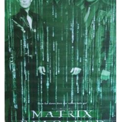 Matrix Poster new Reloaded never opened