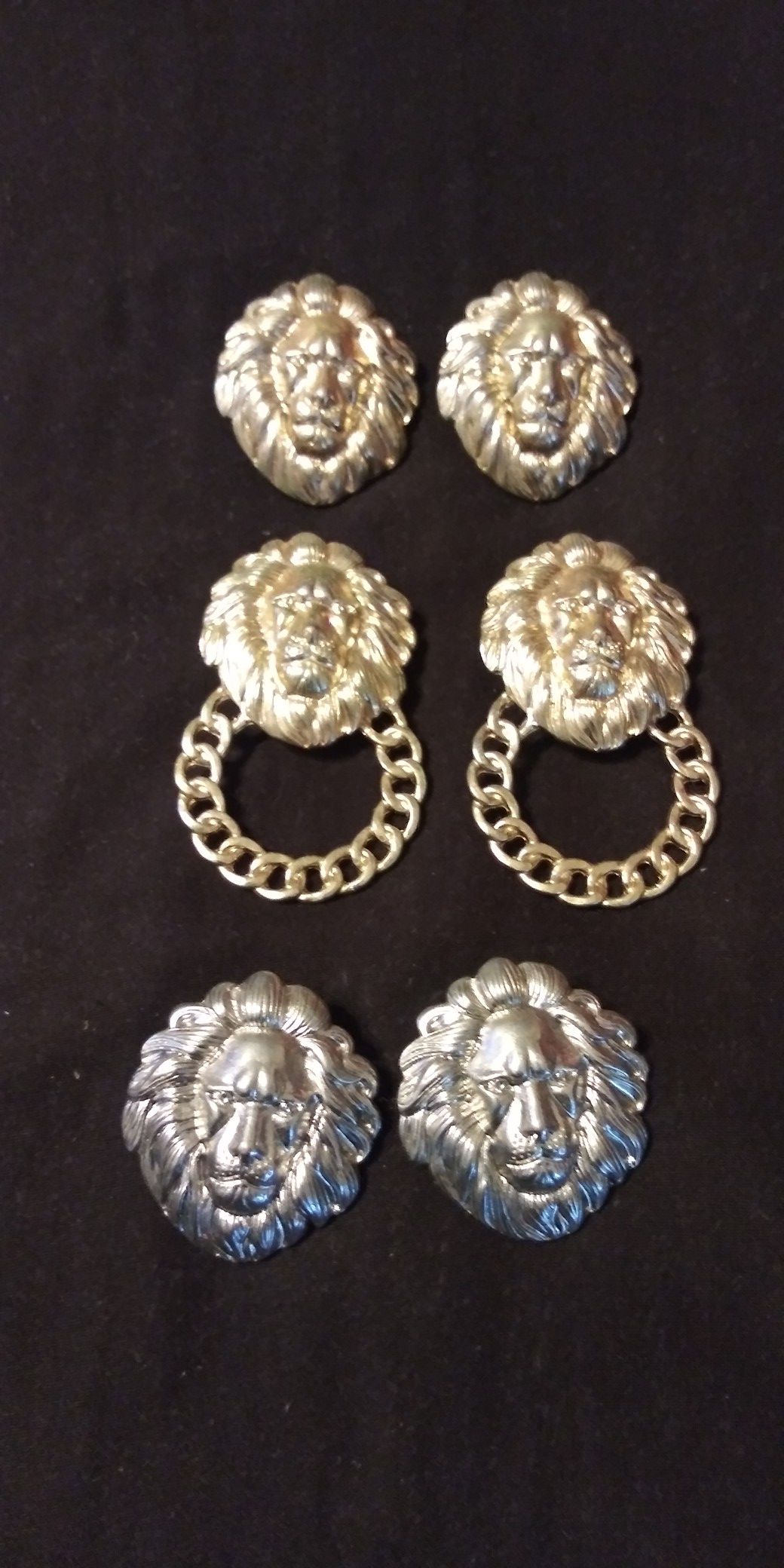 Lions earrings