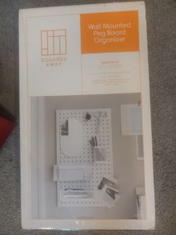 White Pegboard