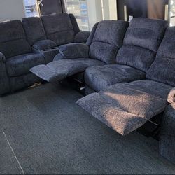 
✅️"2-PC Motion Reclining Sofa Set – 88” Manual | BIG SIZE 