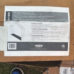 Plastic Shed (extension Kit)