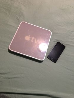 Apple TV 1st generation no remote + locked iPhone 5c