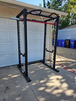 Weights Lifting Smith Machine