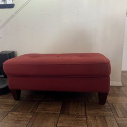 Small Red Couch 