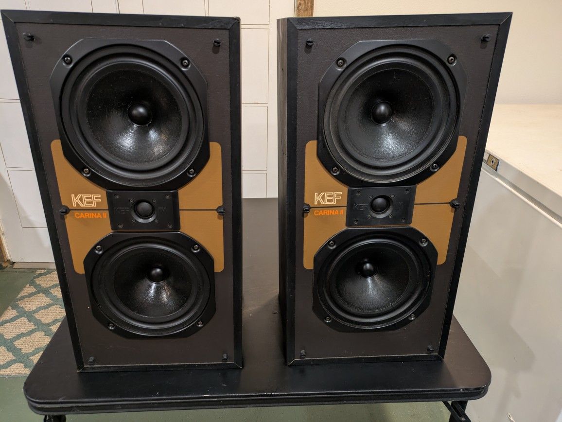 A Pair Of KEG Carina Series 2 Stereo Speakers