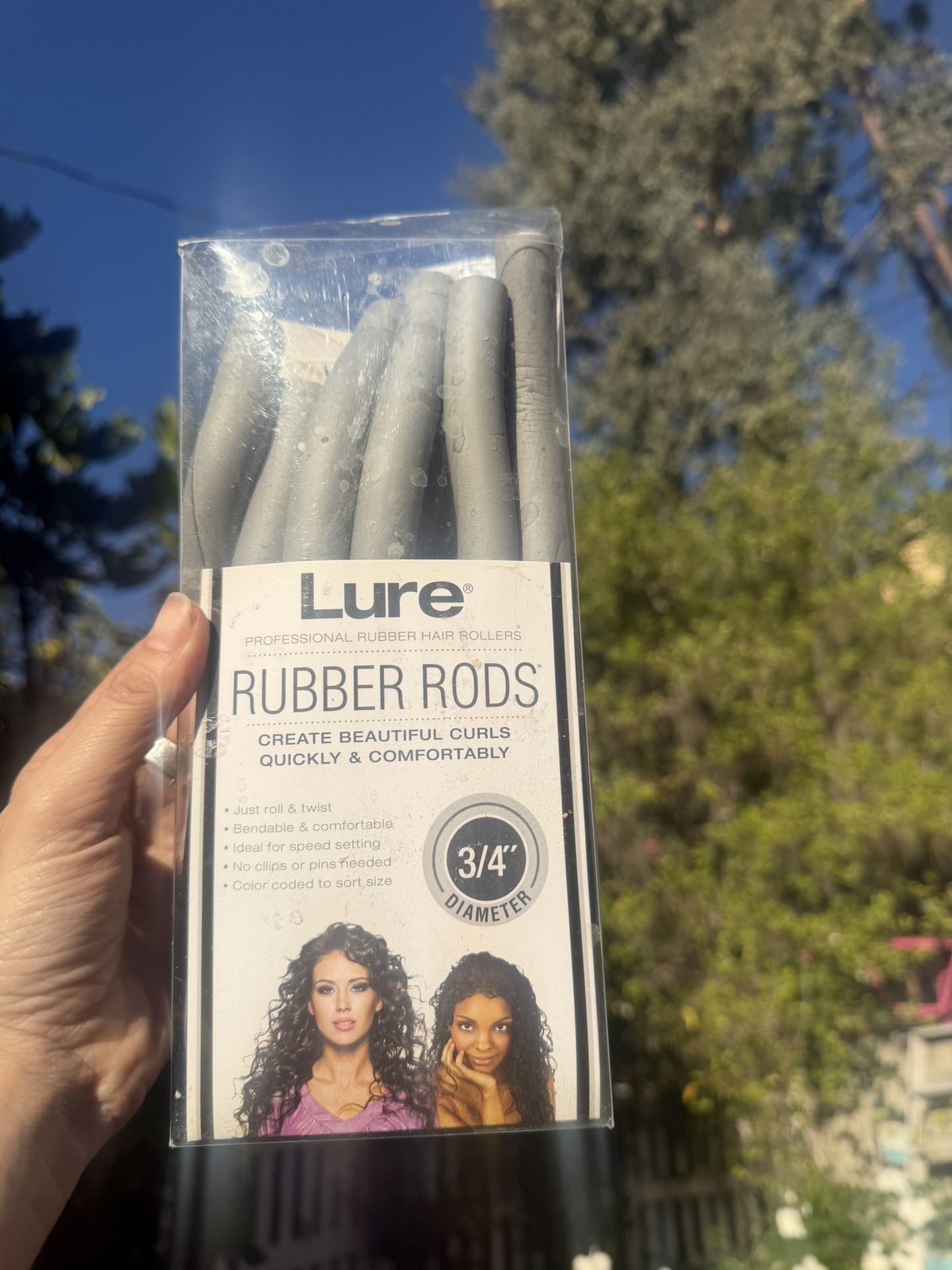 Rubber Rods for Curls (Hair Styling Rods)