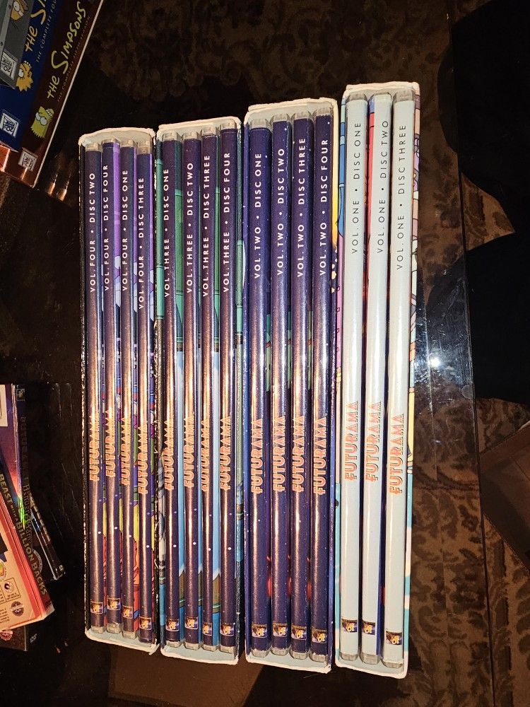Futurama Seasons 1-4 DVD