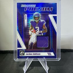 2023 Jordan Addison Rookie Patch Optic 