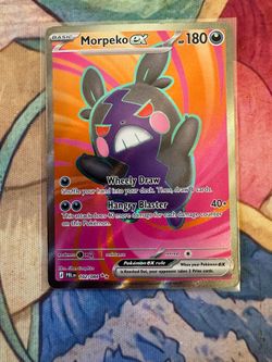 Morpeko EX Pokemon Pitch Black