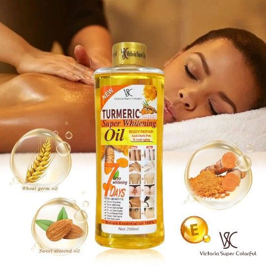 VSC Turmeric Super Whitening Body Repair Oil 200ml
