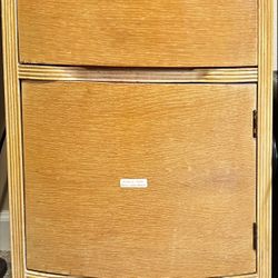 Wooden Storage Rack With Two Compartments 