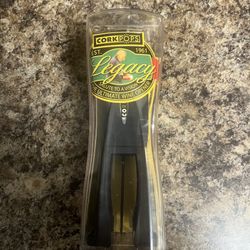 Cork Pops Legacy Wine Bottle Opener Black