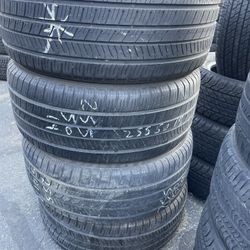 255-50-19 Used Tires 255/50/19 Llantas Usadas 