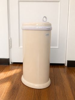 Ubbi Stainless Steel Diaper Pail, No Special Bags!