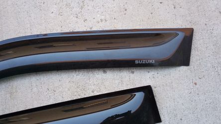 Sun rain visor outside Mount 4pcs 99-05 Suzuki Vitara