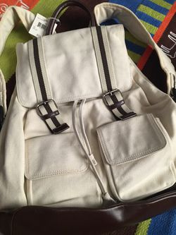 Brand New Khaki Backpack