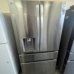 $1399 French Door 4 Door Counter Depth Fridge w/ One Yr Warranty
