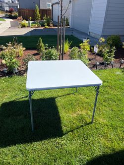 Folded Table