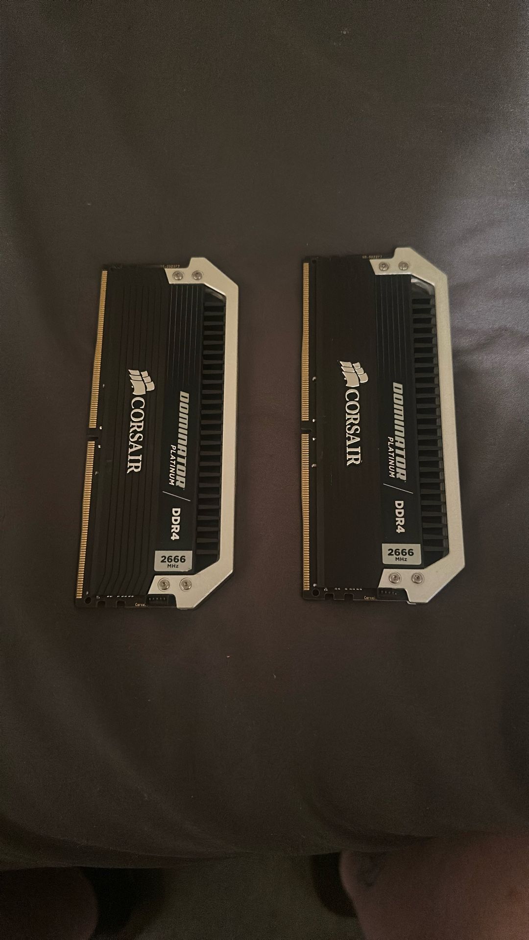 CORSAIR DDR4 Ram Sticks 2666 MHz 8GB STICKS