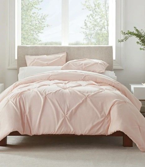 Queen Size Duvet Cover Blush Pink Used.
