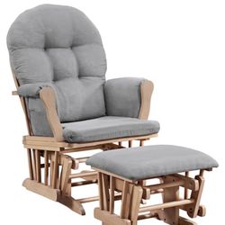 Angel line Windsor glider and ottoman. 