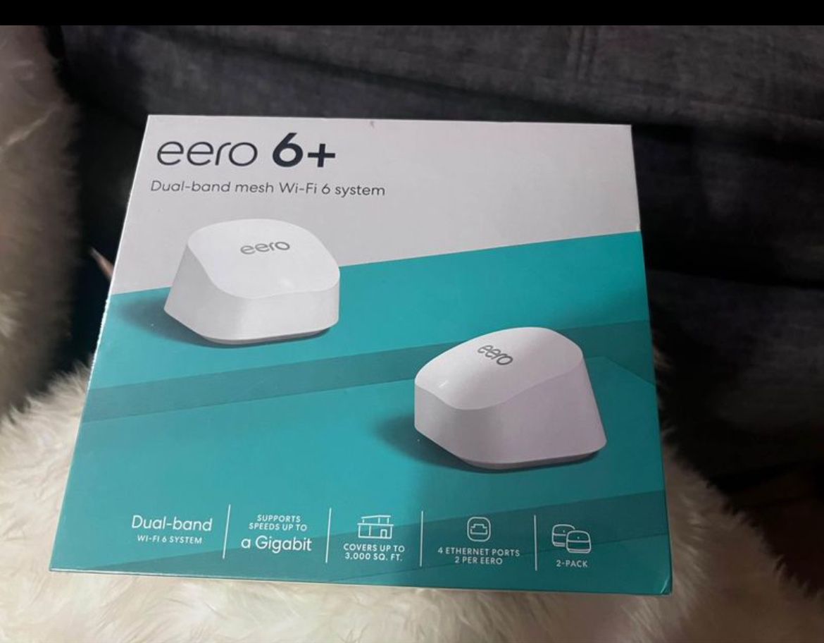 Eero 6+ AX3000 Mesh Wi-Fi 6 System