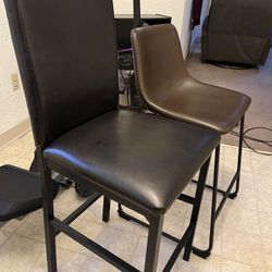 Two Great Condition Tall Chairs