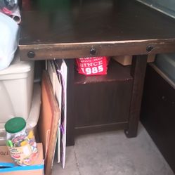 Dining Table & Chairs Set – Solid Wood, Great Condition