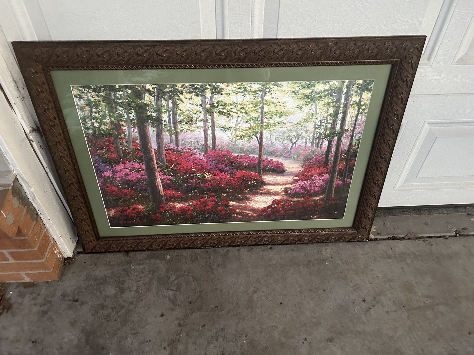 A Walk In The Woods Framed Art