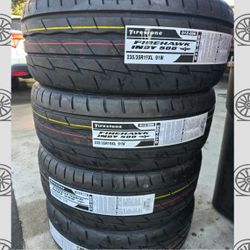 235 35 19 Firestone Brand New Set of 4