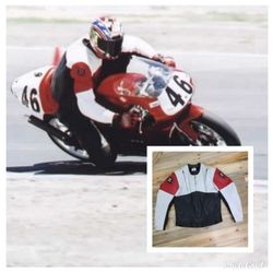Z Custom Leather Motorcycle Racing Jacket