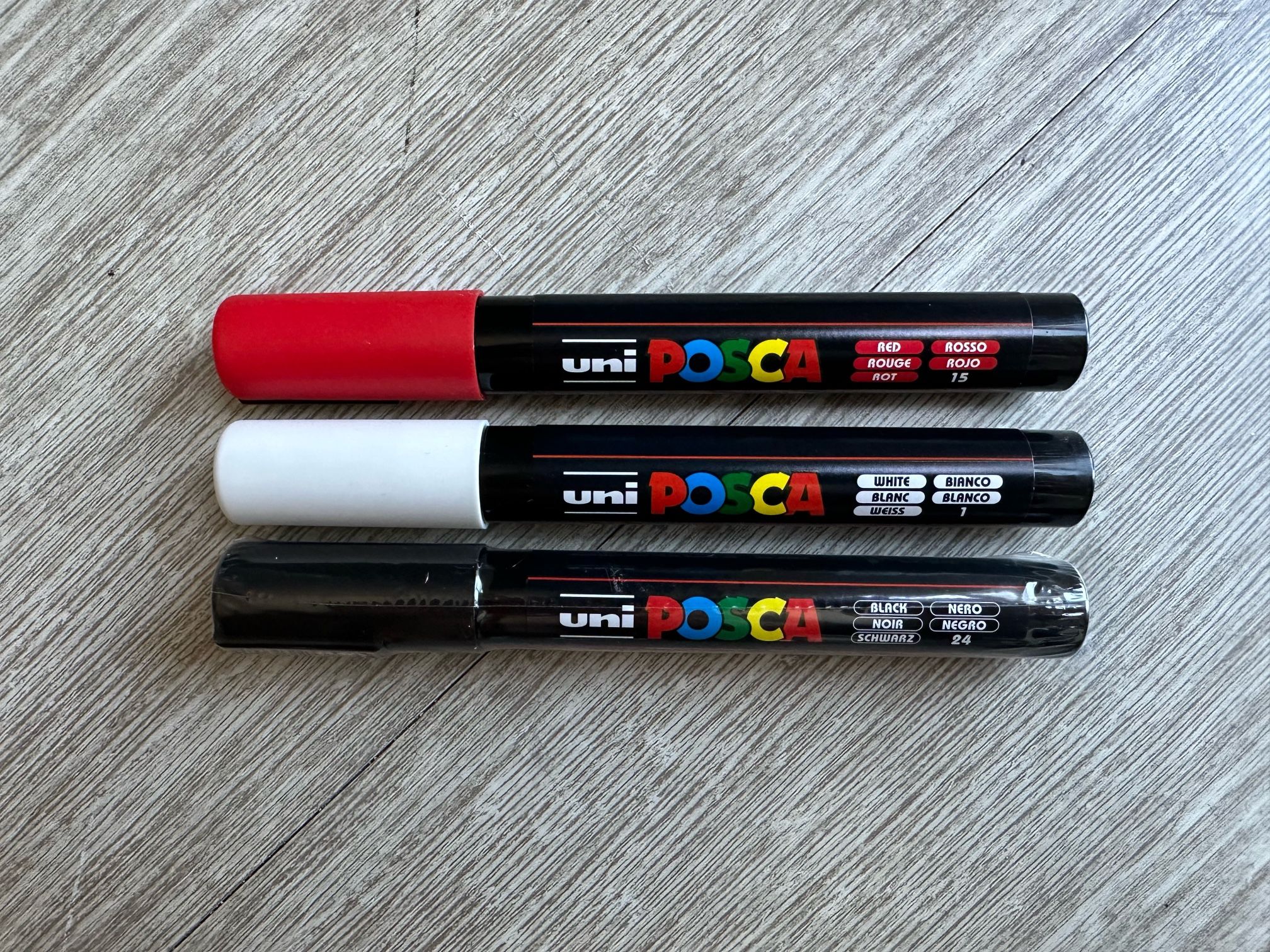 Uni Posca paint markers