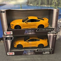 1:24 Scale 2018 Ford Mustang GT Diecast Metal Car. New Unopened. $15.00 each 