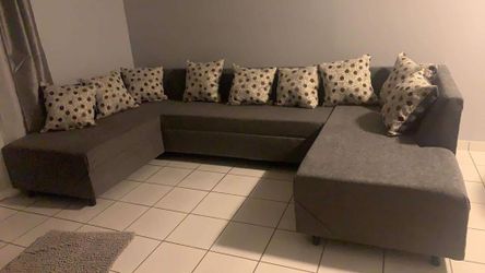 U Sectional Furniture Pillows Included. Brand New