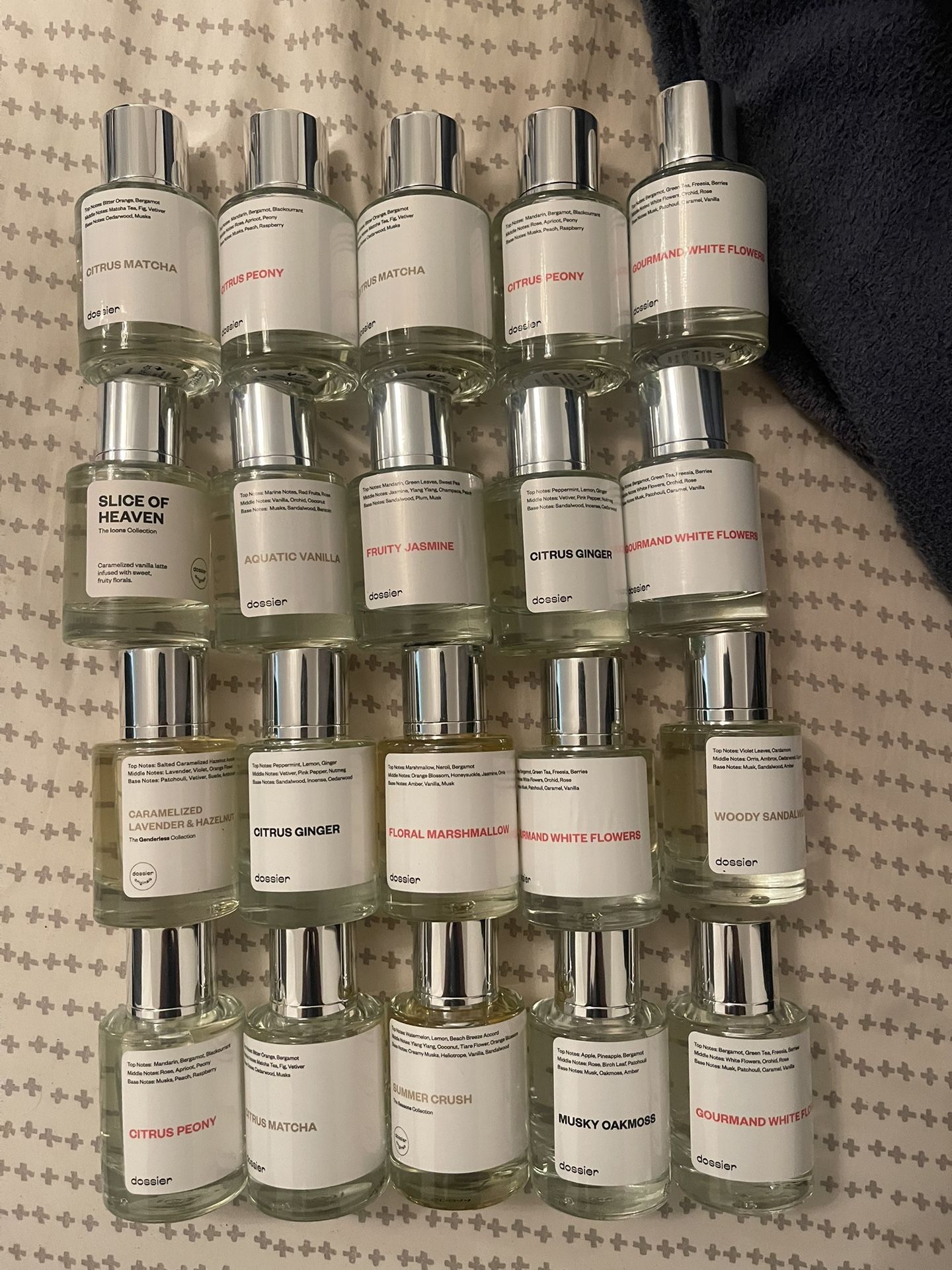 dossiers never used 12$ each